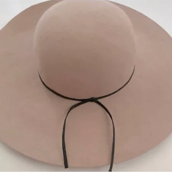 Nordstrom Brass Plum (BP) Wool Floppy Hat in Rose Pink - Picture 11 of 11